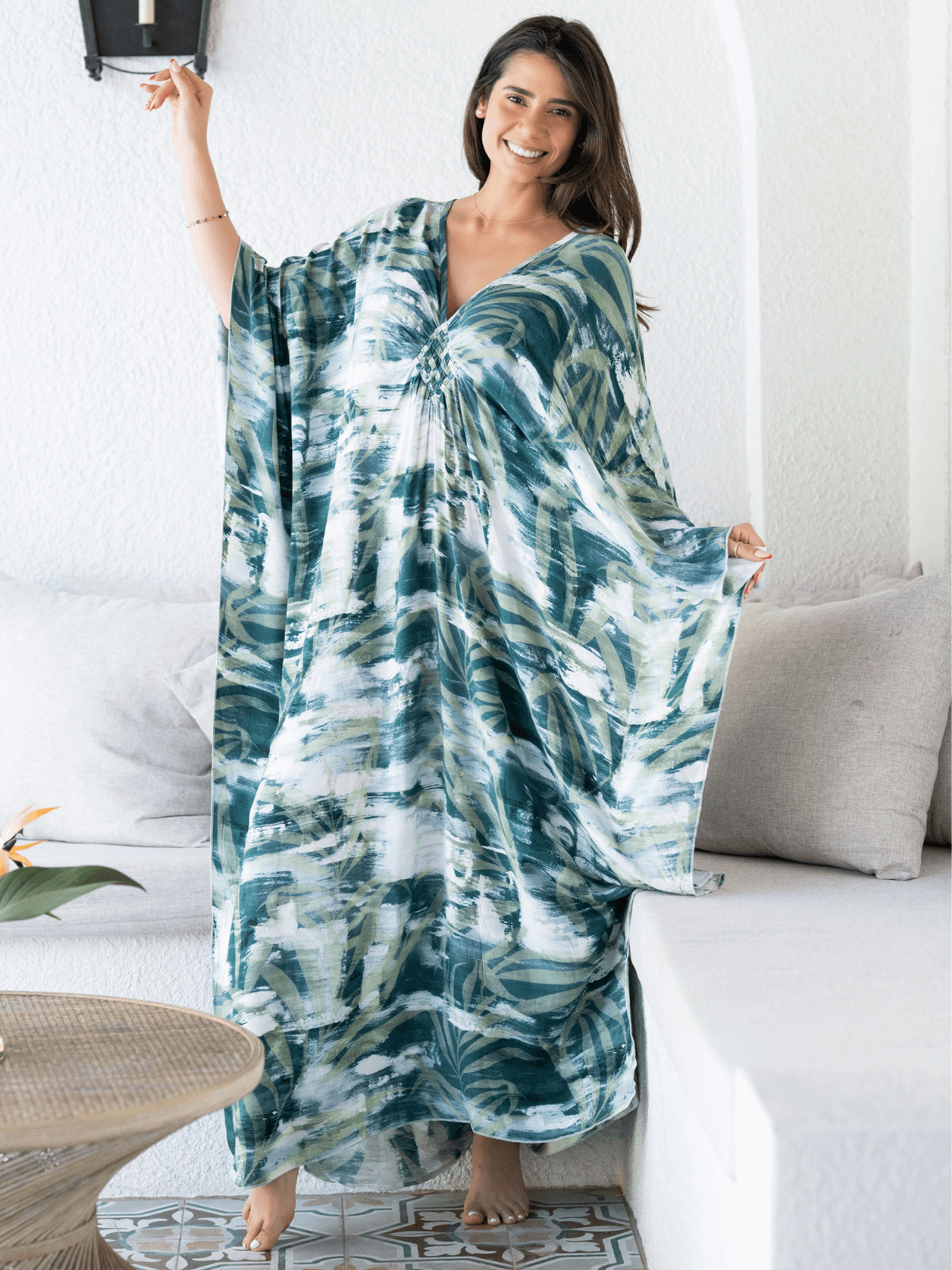 Tropical Resort Maxi Dress