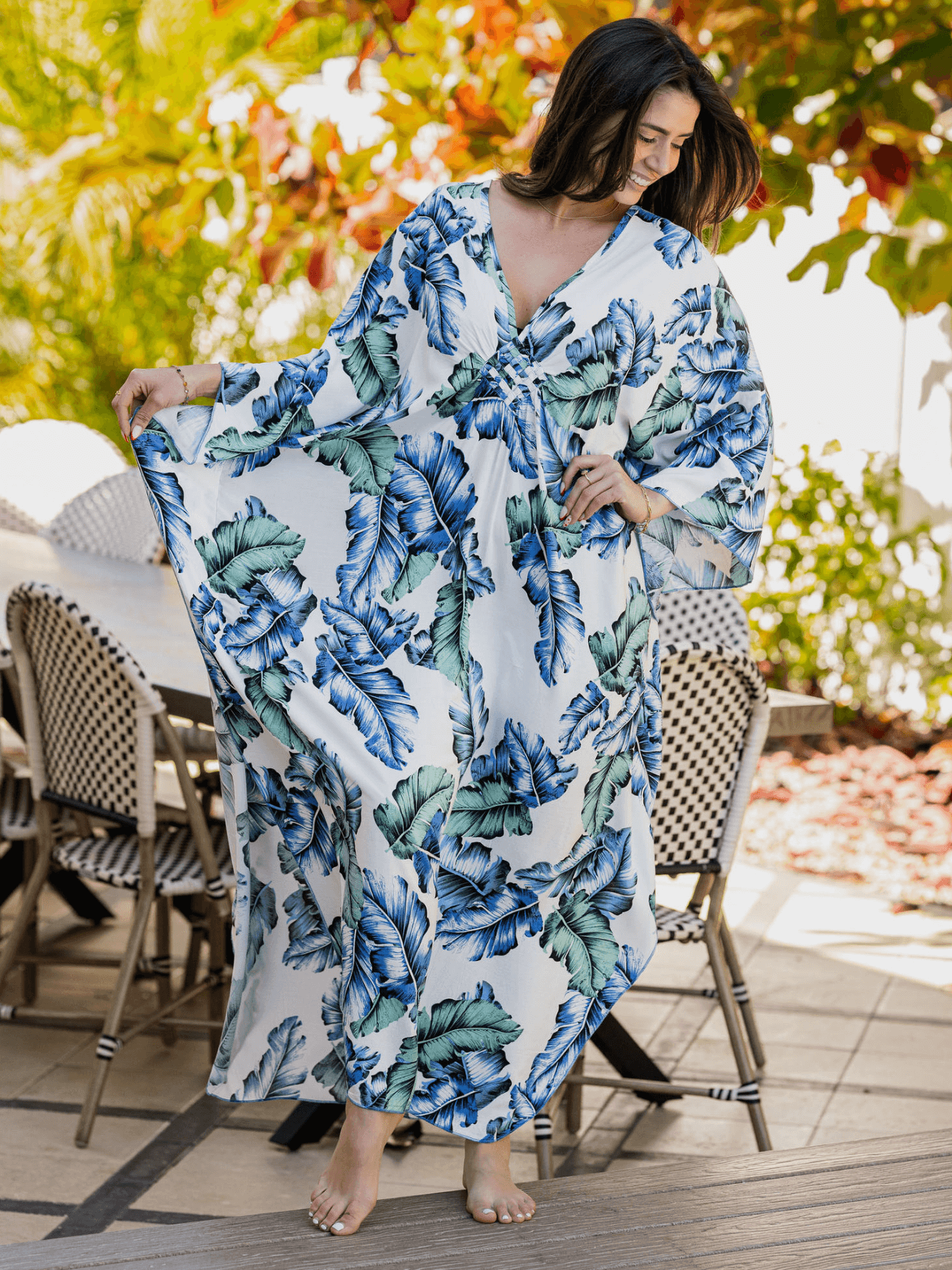 Tropical Resort Maxi Dress