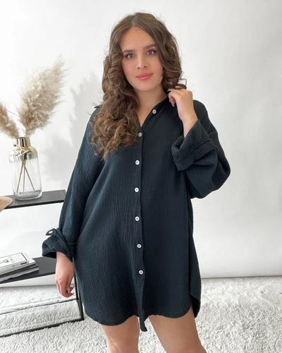 Santorini Eye Shirt Dress