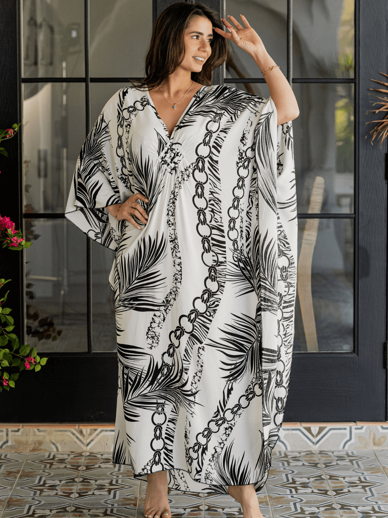 Tropical Resort Maxi Dress