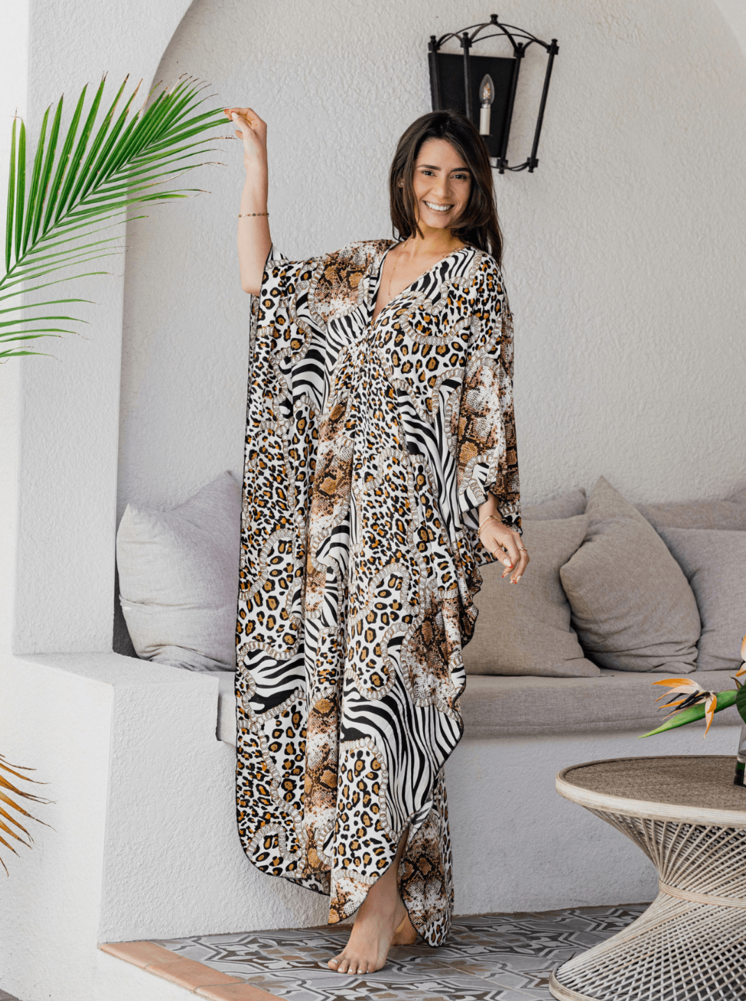 Tropical Resort Maxi Dress