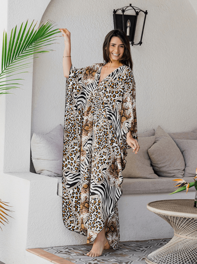 Tropical Resort Maxi Dress