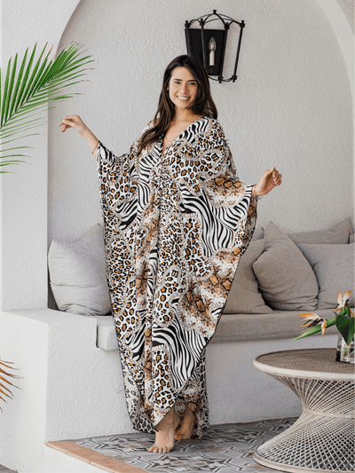 Tropical Resort Maxi Dress