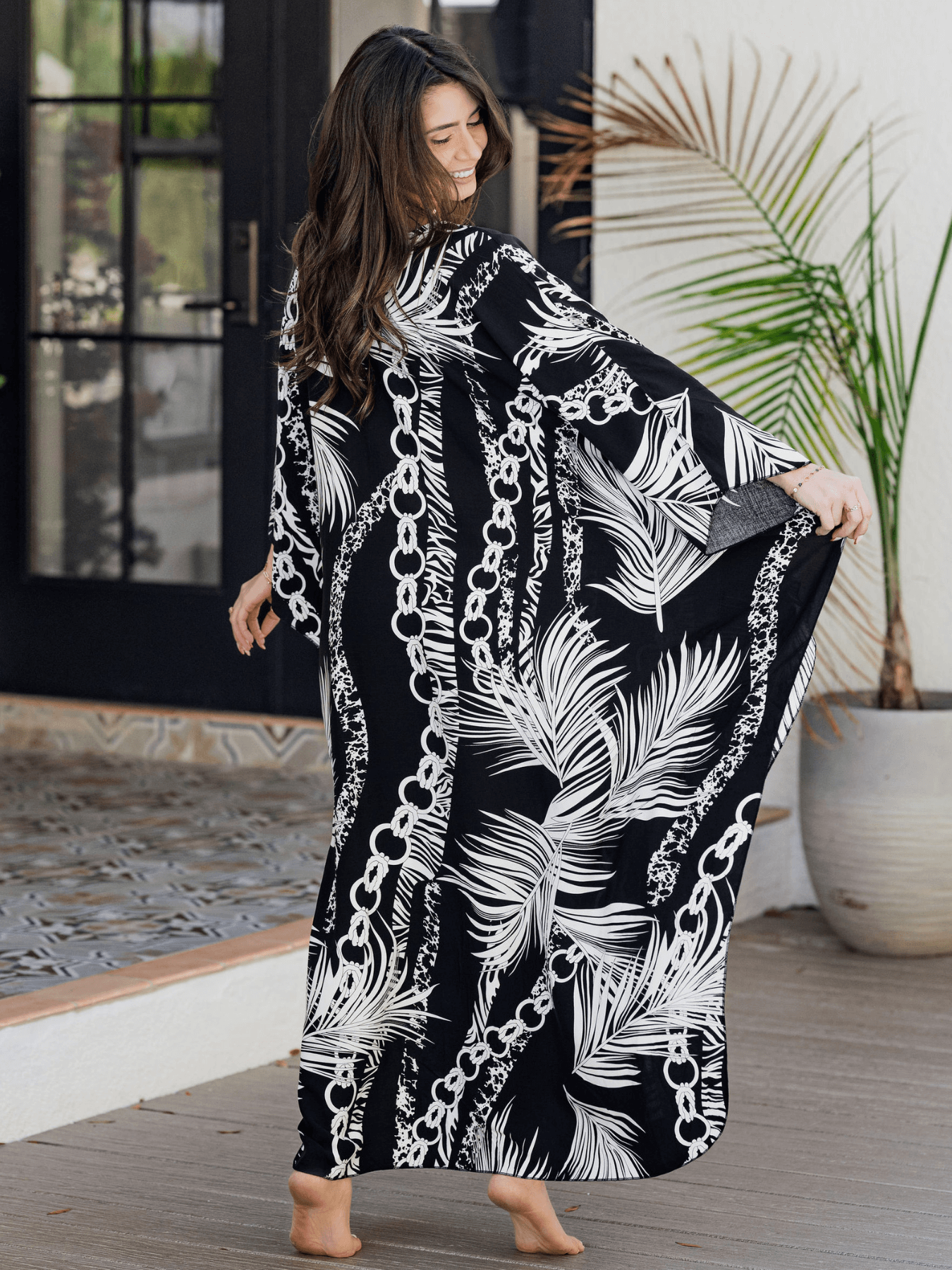 Tropical Resort Maxi Dress