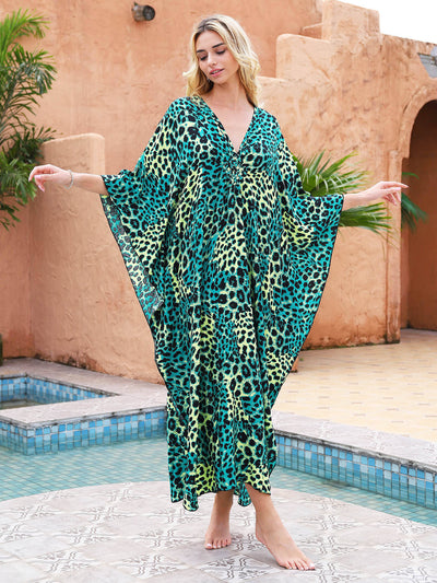 Island Oasis Bamboo Wrap Dress