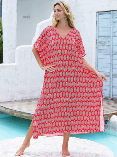 Island Oasis Bamboo Wrap Dress