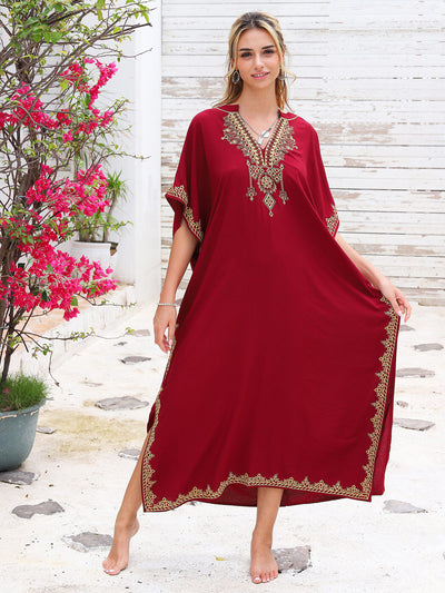 Bamboo Embroidered Summer Dress