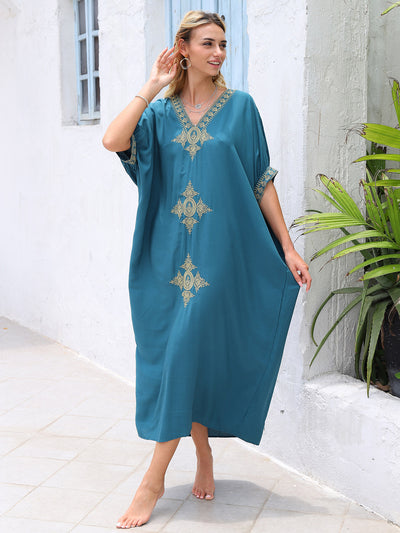 Bamboo Embroidered Summer Dress