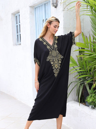 Bamboo Embroidered Summer Dress