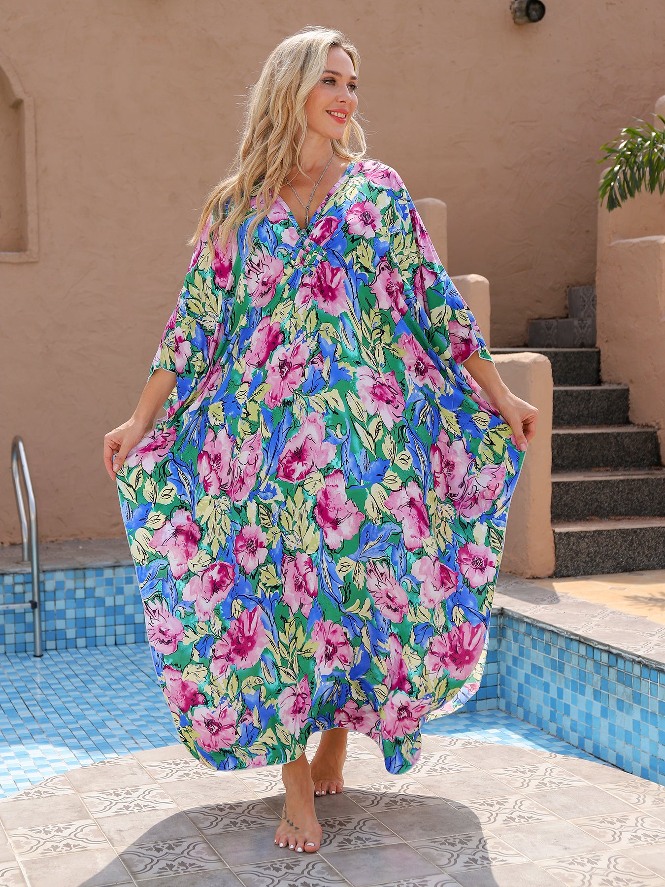 Paradise Floral Bamboo Dress