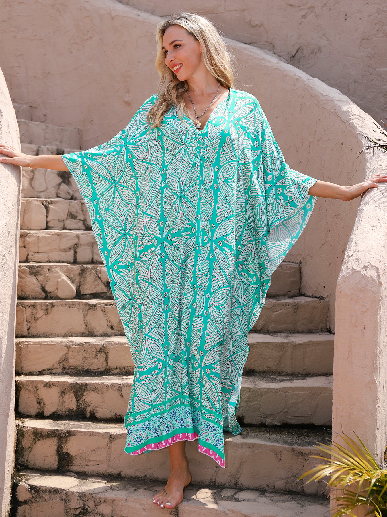 Mystic Waves Bamboo Dress